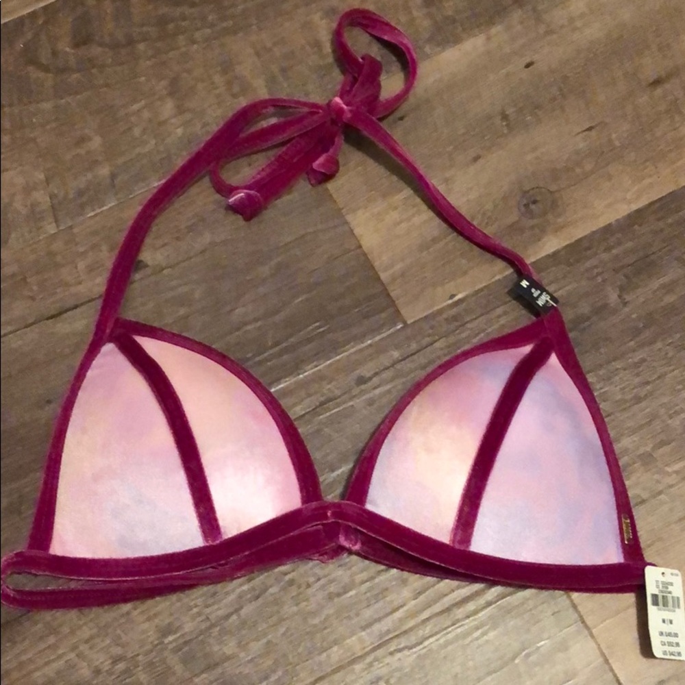 New VS Pink Velvet Bikini - Picture 3 of 5